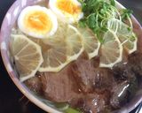 温かいレモン素麺作り方7写真