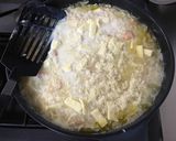 エビのチーズリゾット作り方5写真