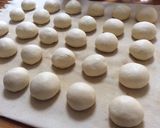 ガスオーブンで焼くリッチな丸パン作り方4写真