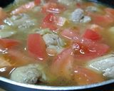トマトと大葉でサッパリ～塩親子丼～作り方7写真