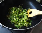 セロリの葉とじゃこのふりかけ作り方1写真