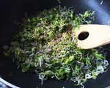 セロリの葉とじゃこのふりかけ作り方4写真