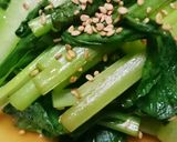 簡単!小松菜の炒め物作り方4写真