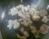水菜＋アボカド＋海老のサラダ作り方3写真