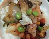 サメ肉丼（血管ダイエット食825）作り方2写真