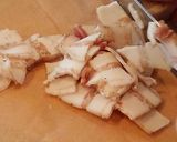 カリカリ豚の目玉焼き作り方1写真