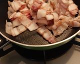 カリカリ豚の目玉焼き作り方2写真