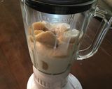 濃厚バナナジュース（バニラ風味）作り方1写真