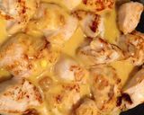 簡単♥️やわらか鶏むねの味噌マヨソース作り方5写真