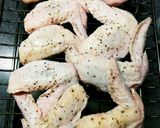 簡単!焼くだけ!手羽先塩焼き居酒屋風♡作り方2写真