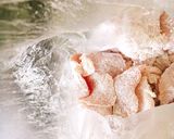 ぷるぷる胸肉!水晶鶏と梅しそおろし作り方4写真