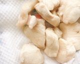 ぷるぷる胸肉!水晶鶏と梅しそおろし作り方8写真
