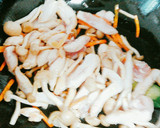 きゅうりとレタスととり胸肉の炒め物作り方4写真