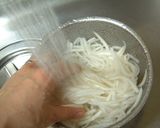 簡単・絶品・夏の大根サラダ作り方2写真