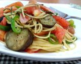 パスタ少なめ☆野菜をタップリ食べるランチ作り方7写真