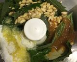 大葉でジェノヴァソース作り方2写真