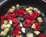 夏野菜オムレツ作り方4写真