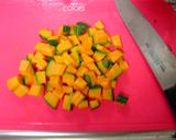 牛乳で炊く☆かぼちゃのピラフ☆作り方3写真