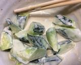 きゅうりのマヨポンおかかあえ作り方3写真