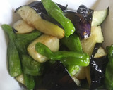 簡単茄子とししとう煮浸し作り方5写真