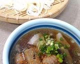 豚なすつけ麺♪作り方4写真