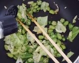 オクラと枝豆の塩パスタ♪作り方5写真