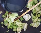 オクラと枝豆の塩パスタ♪作り方6写真