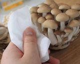 4種のきのこのバター醤油スープ作り方1写真