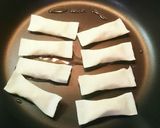 余ったワンタンの皮でコーンマヨ焼き☆作り方6写真