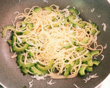 簡単！しらすとゴーヤのシンプル和風パスタ作り方13写真