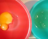 HM&秘技で簡単★ふわ②スフレパンケーキ作り方1写真