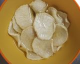 切干大根のからし酢醤油あえ作り方1写真