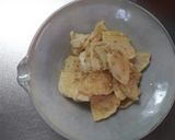 切干大根のからし酢醤油あえ作り方3写真