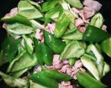 めんつゆで簡単！ピーマンと豚肉の卵炒め作り方7写真