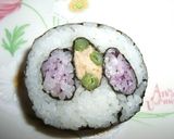 カラフル巻き寿司 (*^▽^*)作り方5写真