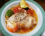冷凍卵のトマト煮作り方8写真