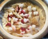 土鍋で炊く♪生姜と大葉入りたこ飯作り方5写真