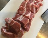 キャンプ!ダッチで豚の角煮♪作り方2写真
