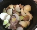 キャンプ!ダッチで豚の角煮♪作り方5写真