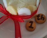 1歳~おせんべいお誕生日ケーキ作り方3写真