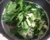 不断草のお味噌汁☆煮干しダシが美味しい作り方1写真