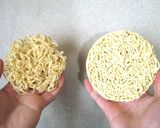 自作の手打ち中華麺で作った乾麺の実食作り方1写真