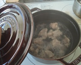 とろっとろ♪牛スジと蒟蒻の煮込み作り方1写真