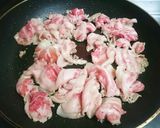 豚バラと小松菜の味噌マヨ炒め作り方2写真
