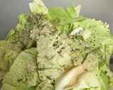 あっと言う間になくなるキャベツの和え物作り方1写真