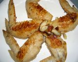 鶏手羽先のにんにく焼き作り方3写真
