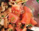 夏のトマト鶏皮ポン酢作り方6写真