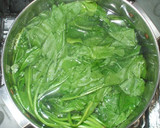 ほうれん草の胡桃和え♪中医学で補腎・養血作り方3写真