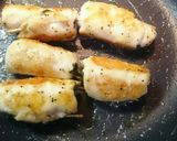 大葉のササミロール焼き☆作り方4写真