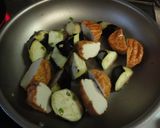 魚河岸あげと茄子の甜麺醤炒め作り方7写真